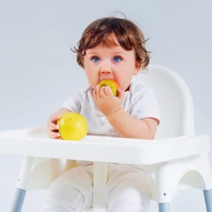 Baby Eat on Chair - Square